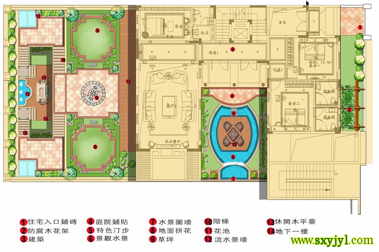 私家別墅景觀設(shè)計(jì) (6)